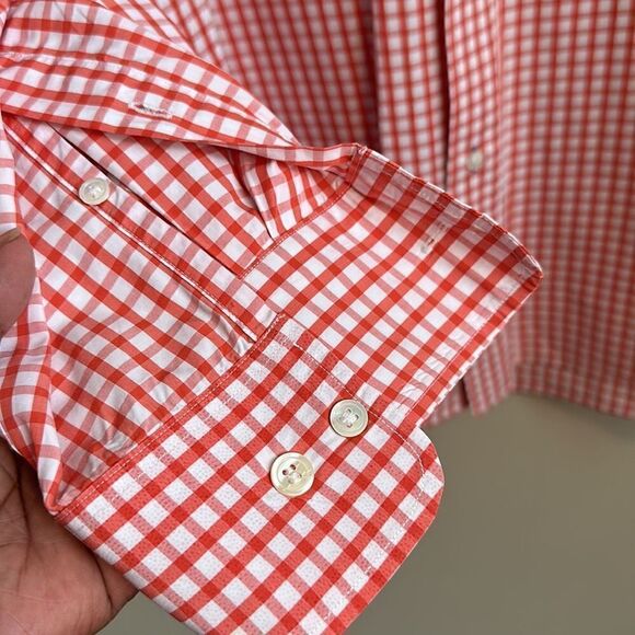 J. McLaughlin Checkered Mens Button Front Shirt L - Picture 3 of 5